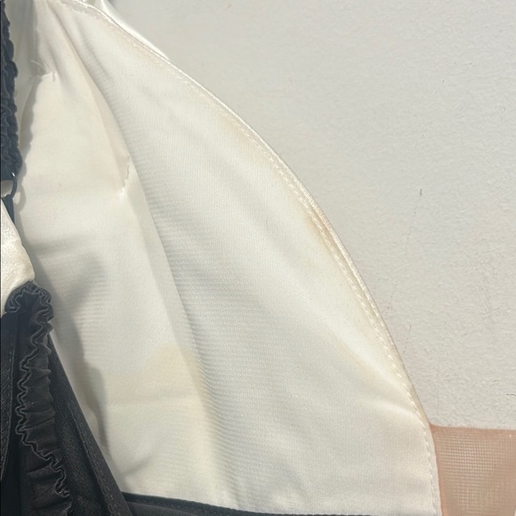 For Love And Lemons Rita Rosette Bust Black and White Midi Dress plus size XXL - Picture 8 of 13